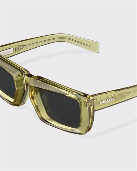 prada glasses spr 56 t|Slate Gray Lenses Prada Runway Sunglasses .